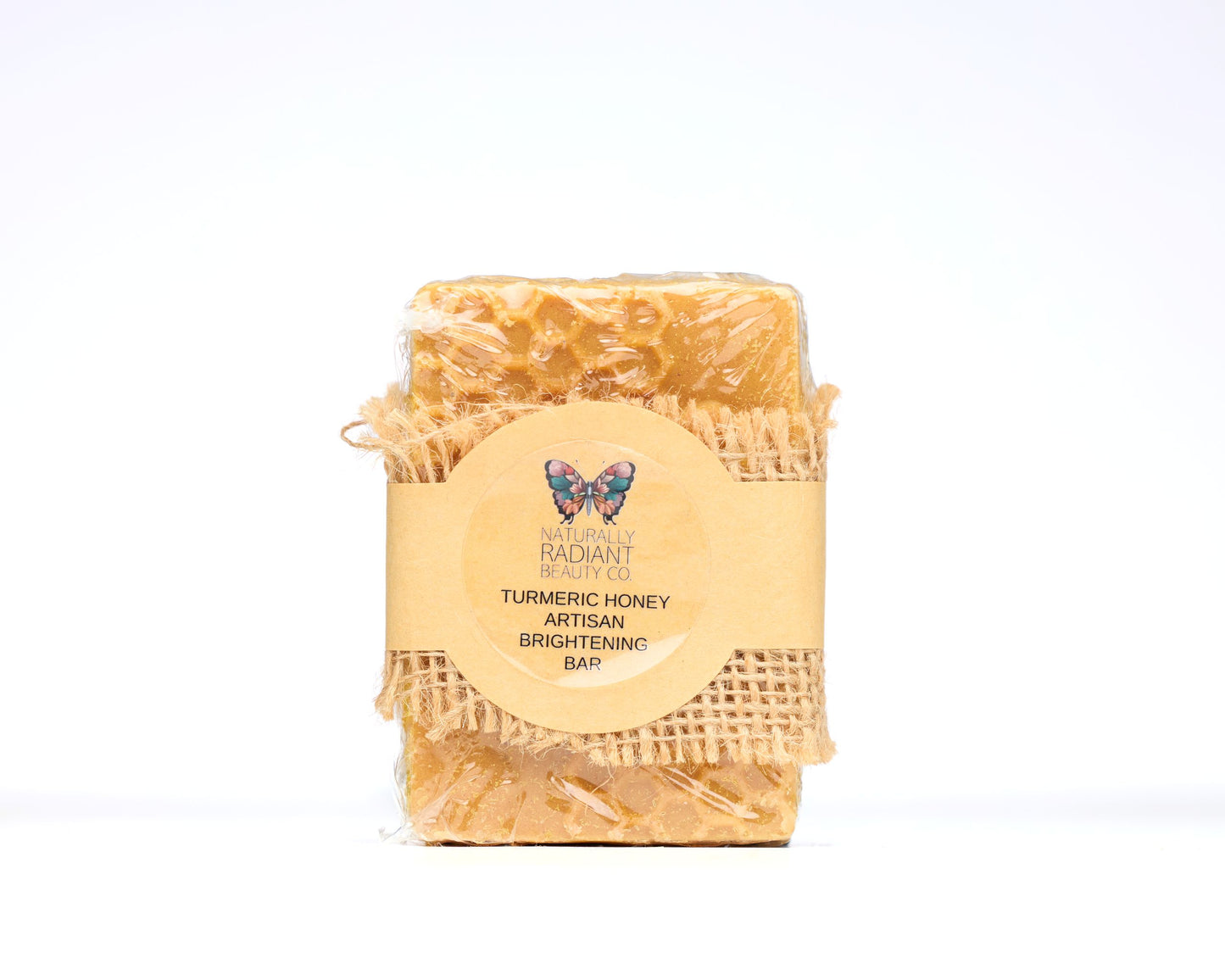 Turmeric Honey Brightening Artisan Soap Bar image 0