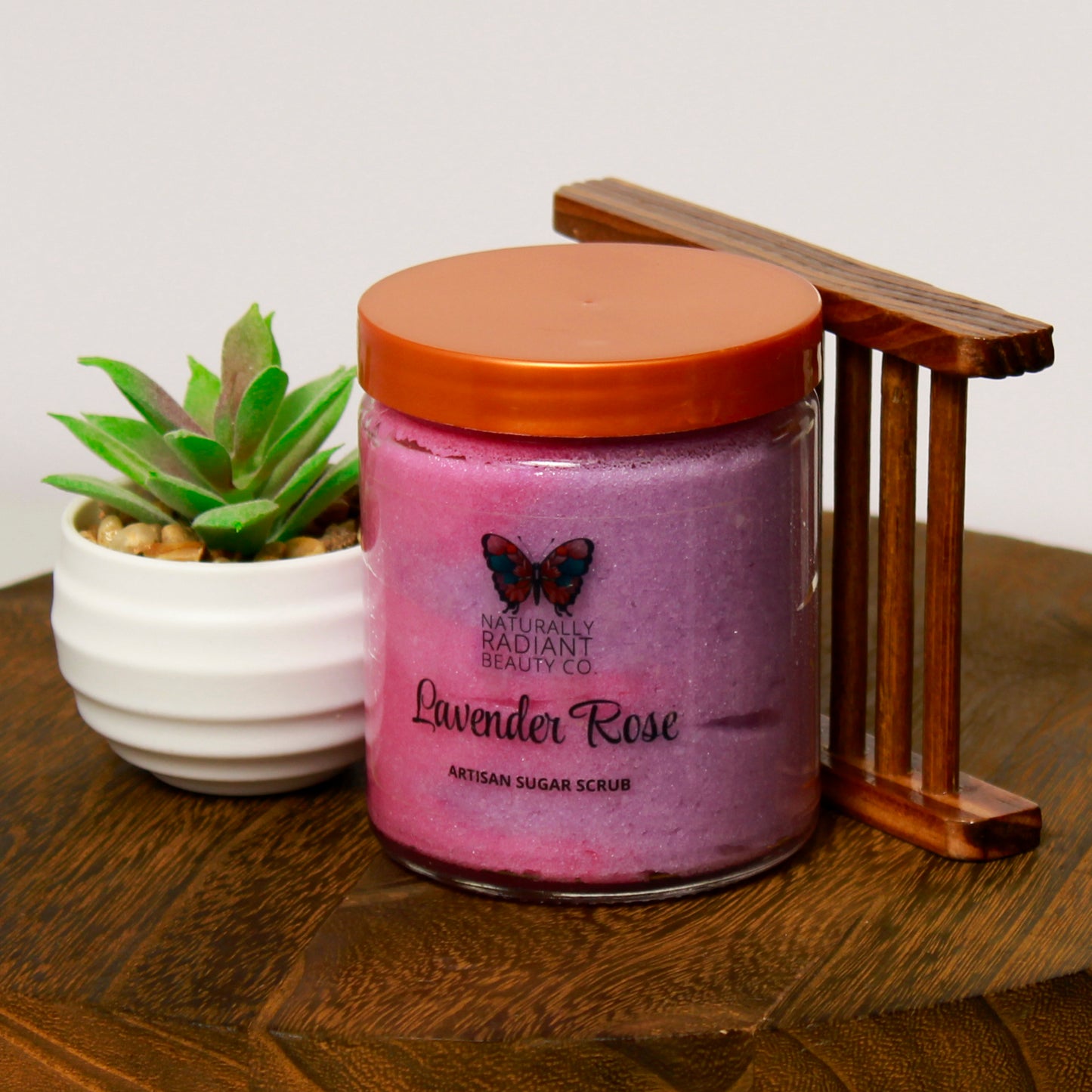 Lavender Rose Artisan Sugar Scrub