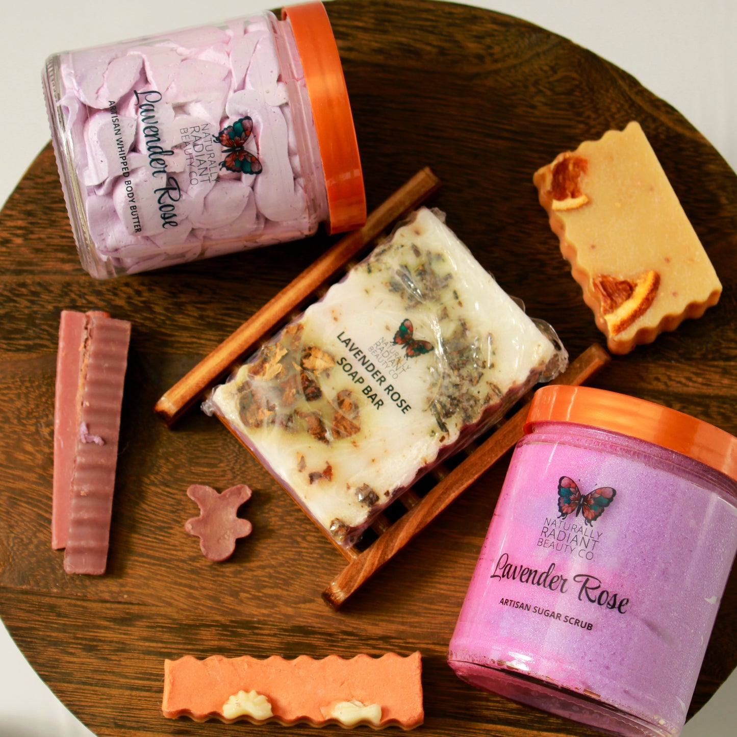 Lavender Rose Artisan Sugar Scrub
