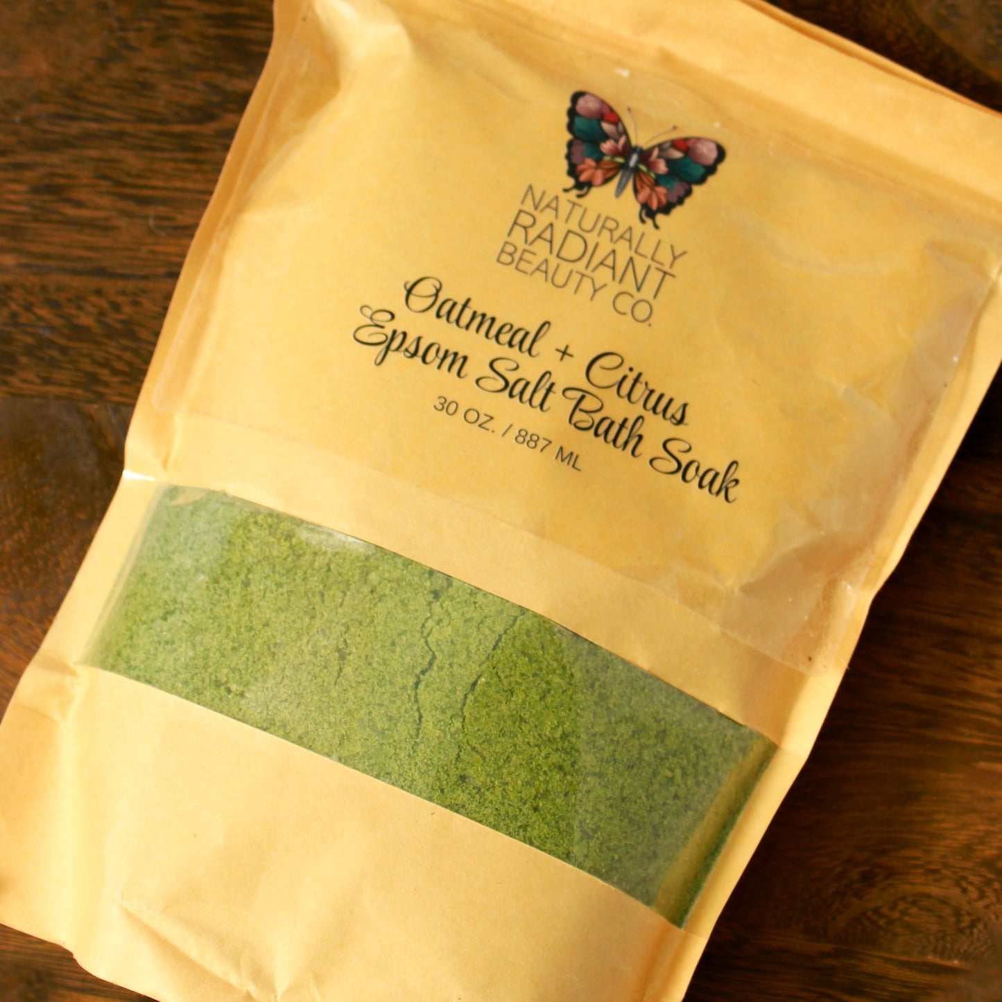 Oatmeal + Citrus Epsom Salt Bath Soak