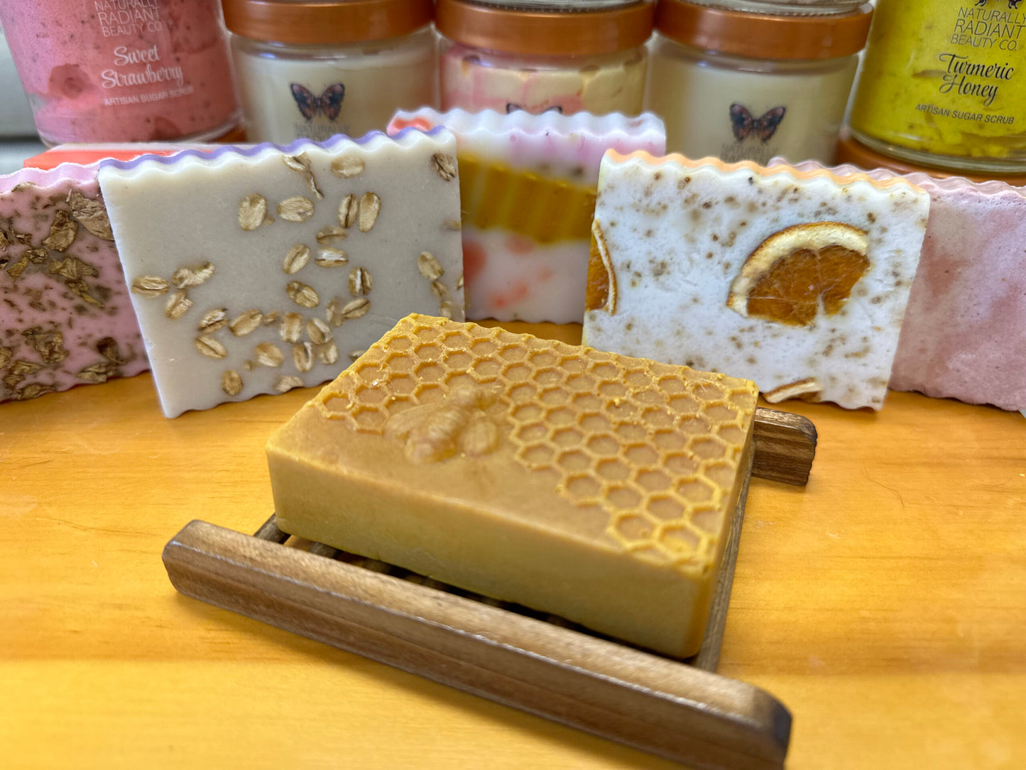 Natural Wood Soap Holder image 3