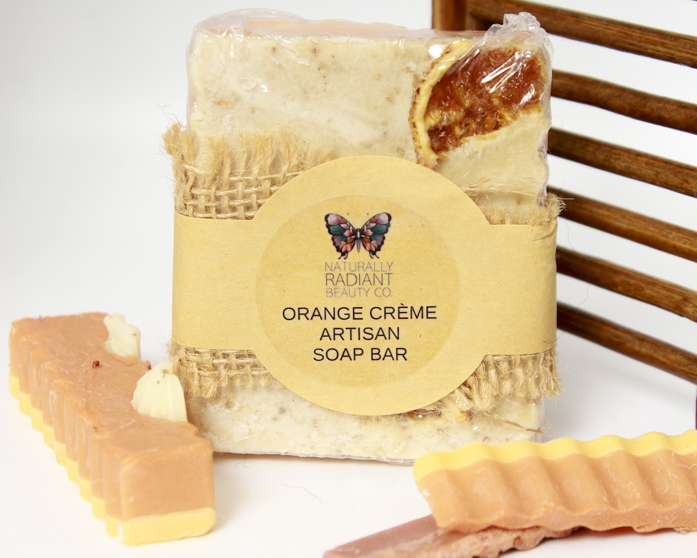 Orange Crème Artisan Soap Bar