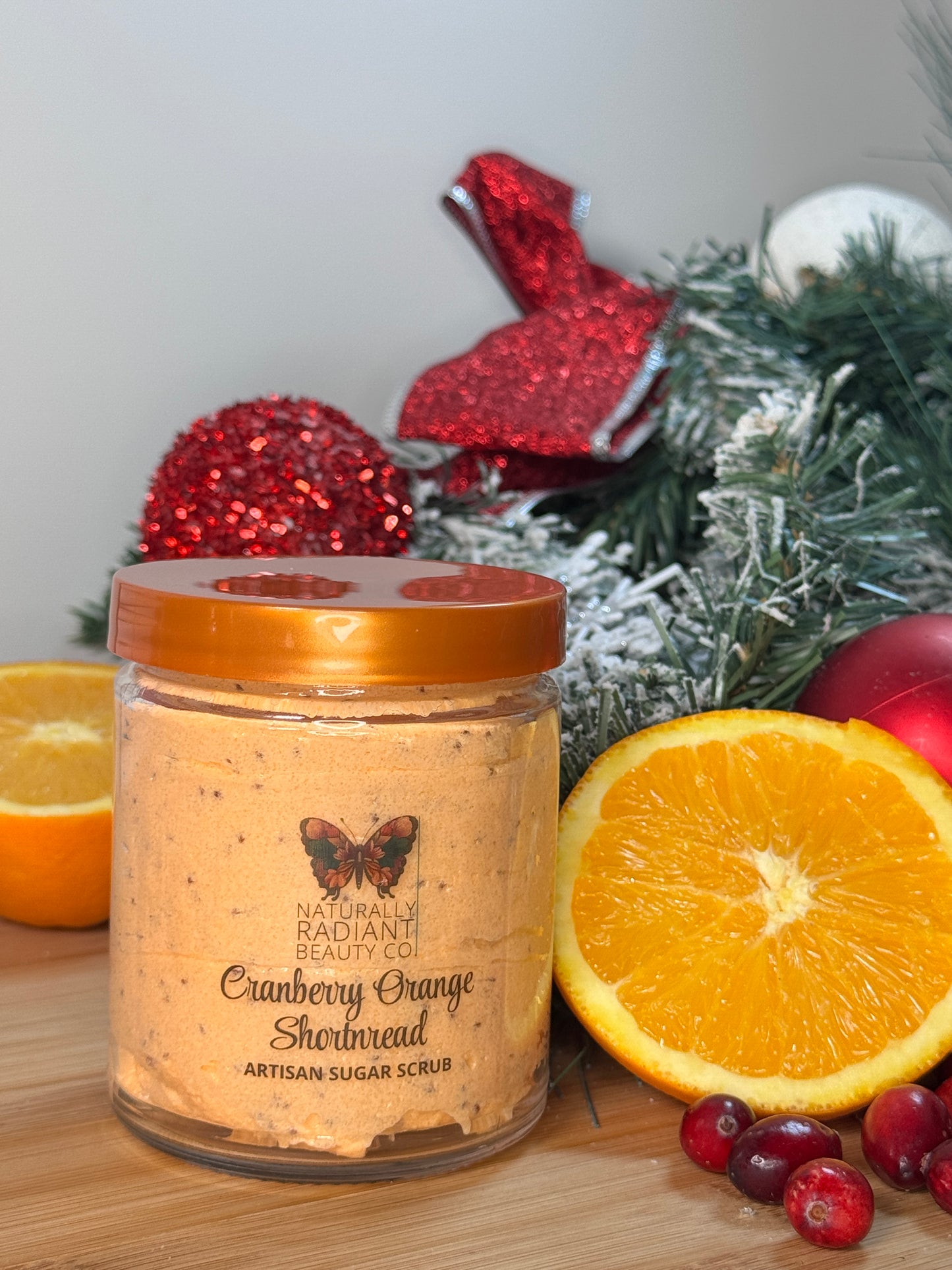 Cranberry Orange Shortbread Artisan Sugar Scrub