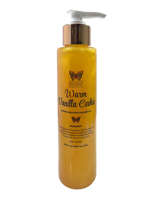 Warm Vanilla Cookie Shea Body Oil