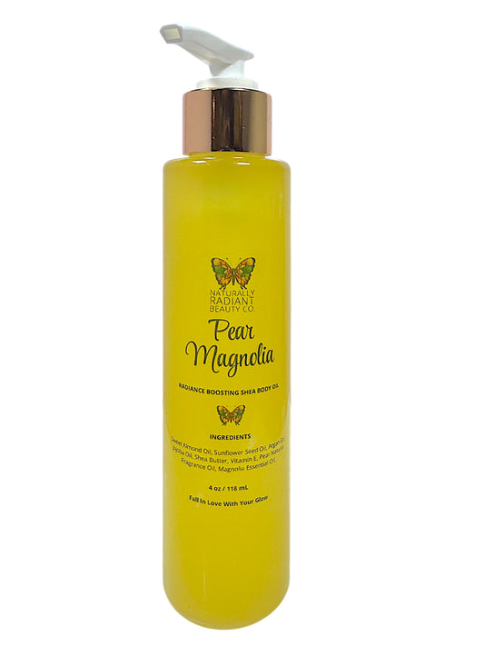 Pear Magnolia Shea Body Oil