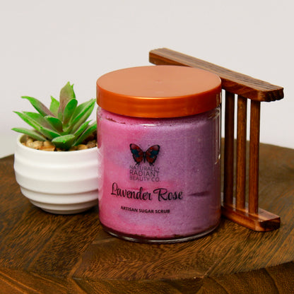 Lavender Rose Artisan Sugar Scrub
