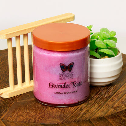 Lavender Rose Artisan Sugar Scrub